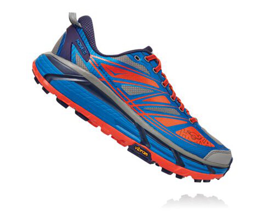 Hoka Australia One One Mafate Speed 2 - Mens Trail Shoes Blue - BJNYD-0564